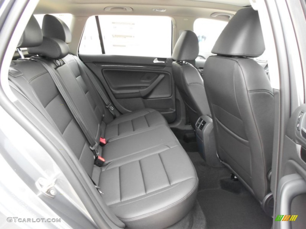 2012 Volkswagen Jetta TDI SportWagen Rear Seat Photos