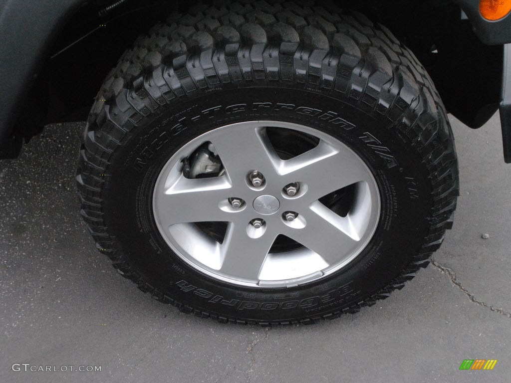 2010 Jeep Wrangler Unlimited Rubicon 4x4 Wheel Photo #62558797