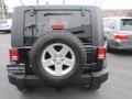 2010 Black Jeep Wrangler Unlimited Rubicon 4x4  photo #11