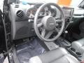 Dark Slate Gray/Medium Slate Gray 2010 Jeep Wrangler Unlimited Rubicon 4x4 Interior Color