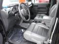 Dark Slate Gray/Medium Slate Gray 2010 Jeep Wrangler Unlimited Rubicon 4x4 Interior Color