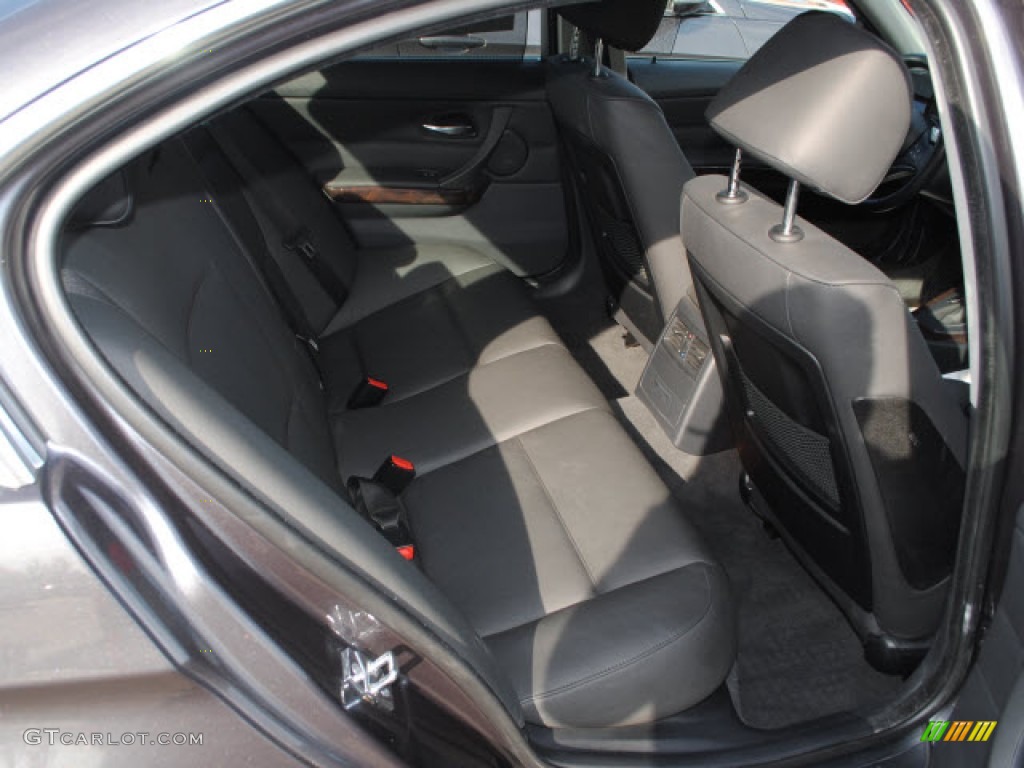 2008 3 Series 335i Sedan - Sparkling Graphite Metallic / Black photo #5