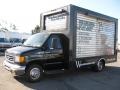 Black - E Series Cutaway E350 Commercial Utility Truck Photo No. 3