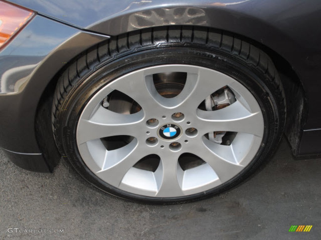 2008 3 Series 335i Sedan - Sparkling Graphite Metallic / Black photo #25