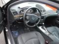  2004 E 500 4Matic Wagon Black Interior