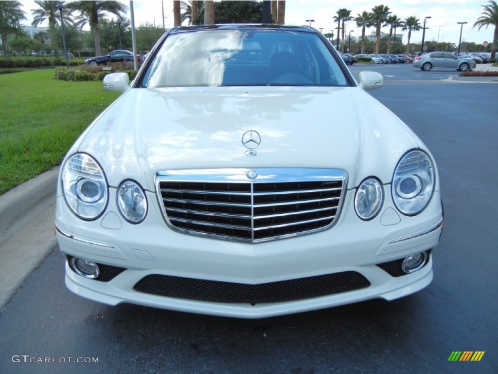 Arctic White 2009 Mercedes-Benz E 350 Sedan Exterior Photo #62560228