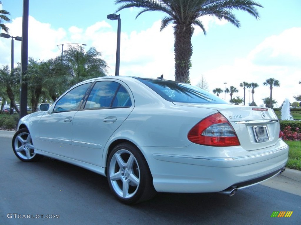 Arctic White 2009 Mercedes-Benz E 350 Sedan Exterior Photo #62560273