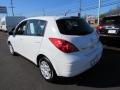 2010 Fresh Powder White Nissan Versa 1.8 S Hatchback  photo #5