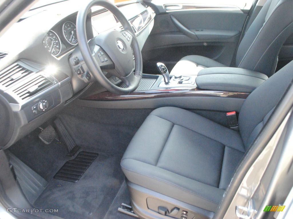 2009 X5 xDrive30i - Space Grey Metallic / Black photo #15