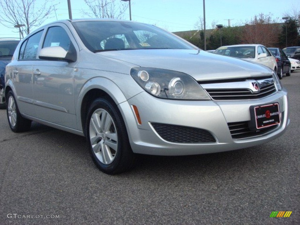 2008 Astra XE Sedan - Star Silver / Charcoal photo #1