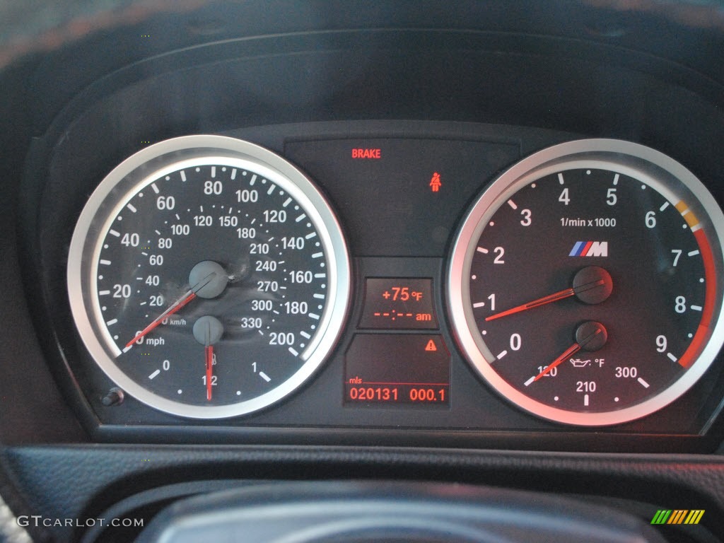 2008 BMW M3 Convertible Gauges Photo #62562965