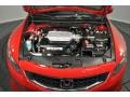 2009 San Marino Red Honda Accord EX-L V6 Coupe  photo #9