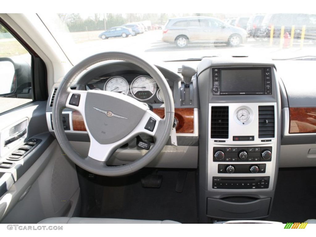 2010 Chrysler Town & Country Touring Medium Pebble Beige/Cream Dashboard Photo #62564575