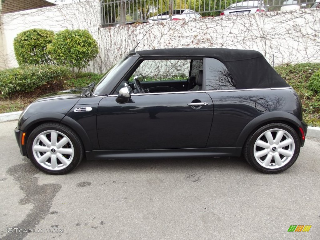 Astro Black Metallic 2007 Mini Cooper S Convertible Exterior Photo #62564725