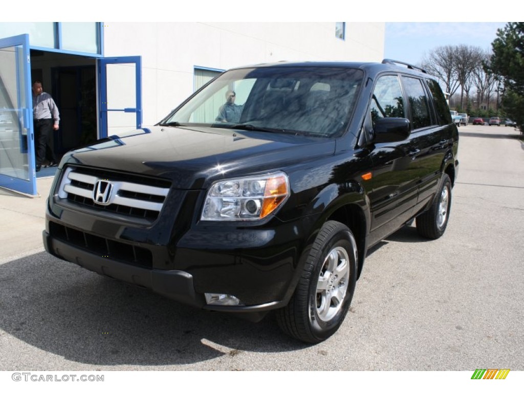 2008 Pilot Special Edition - Formal Black / Gray photo #3