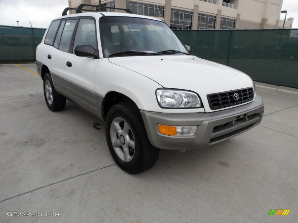 Natural White Toyota RAV4