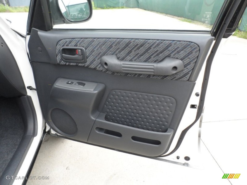 2000 Toyota RAV4 Standard RAV4 Model Light Charcoal Door Panel Photo #62566372