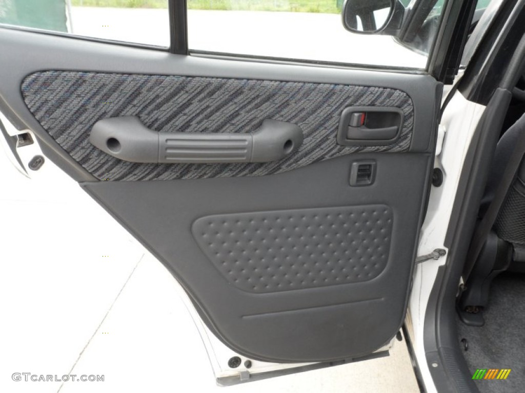 2000 Toyota RAV4 Standard RAV4 Model Light Charcoal Door Panel Photo #62566447