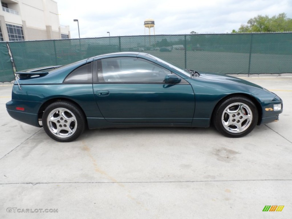 Cobalt Green Pearl 1996 Nissan 300ZX Turbo Coupe Exterior Photo #62566600