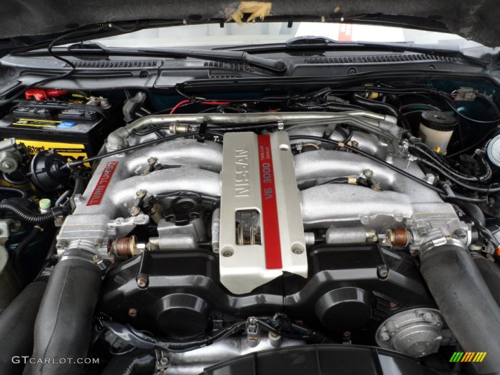 1996 Nissan 300ZX Turbo Coupe 3.0 Liter Twin-Turbo DOHC 24-Valve V6 Engine Photo #62566780