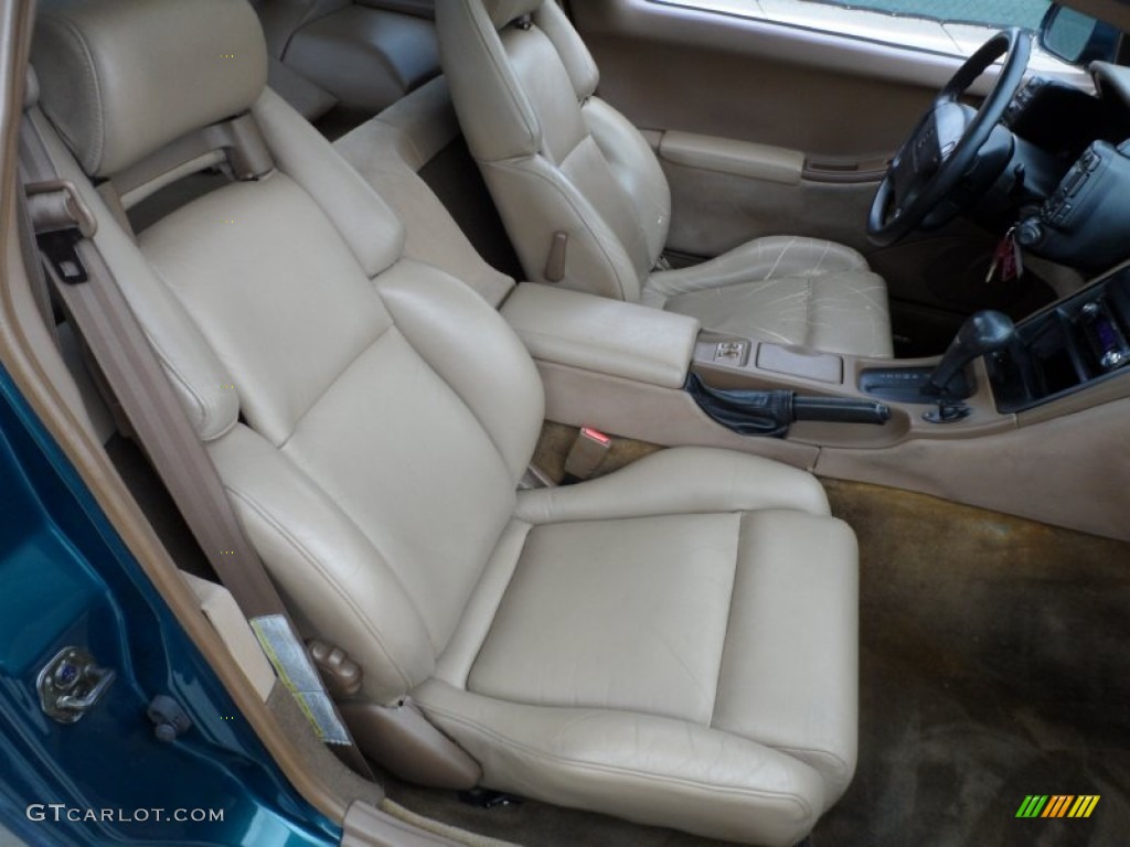 Beige Interior 1996 Nissan 300zx Turbo Coupe Photo 62566809