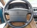 1996 Nissan 300ZX Beige Interior Steering Wheel Photo