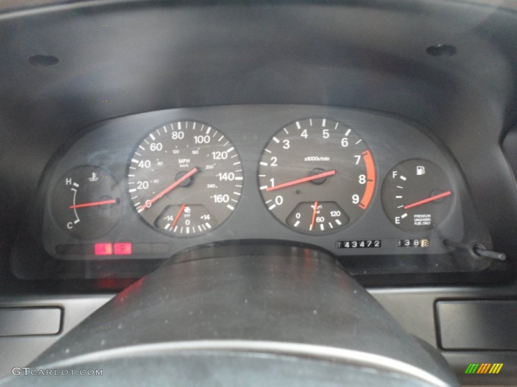 1996 Nissan 300ZX Turbo Coupe Gauges Photo #62566921