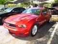 2010 Red Candy Metallic Ford Mustang V6 Coupe  photo #4