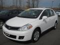 2011 Fresh Powder White Nissan Versa 1.8 S Sedan  photo #1