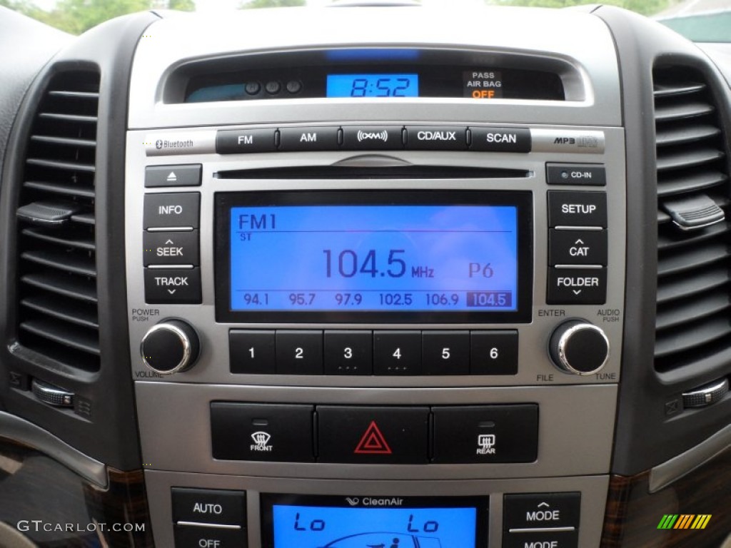 2010 Hyundai Santa Fe Limited Controls Photo #62568068