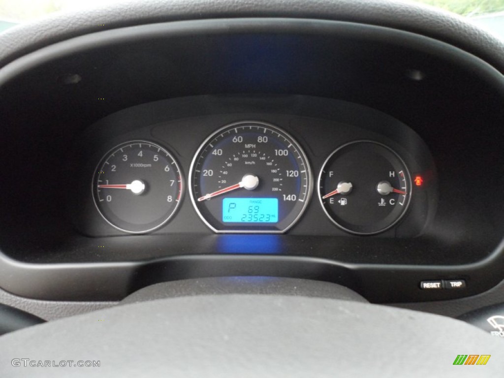 2010 Hyundai Santa Fe Limited Gauges Photo #62568113