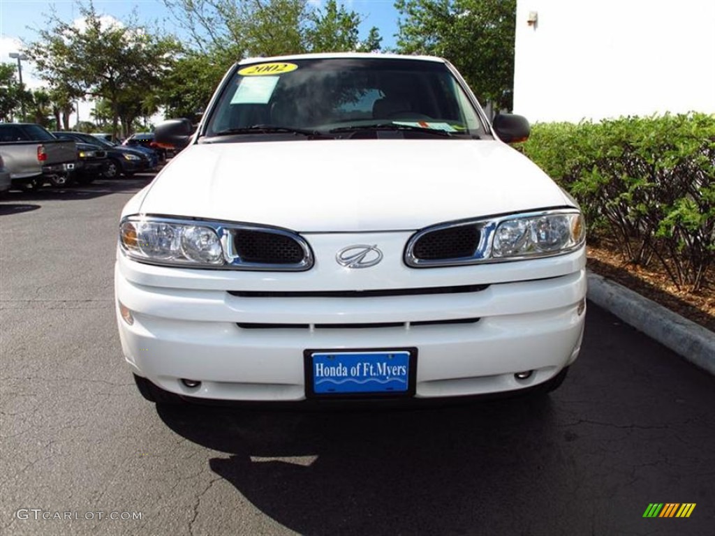 2002 Bravada AWD - Arctic White / Pewter photo #8