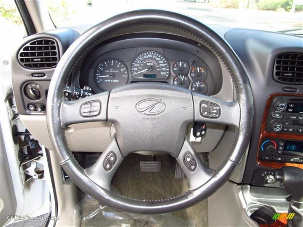 2002 Bravada AWD - Arctic White / Pewter photo #17