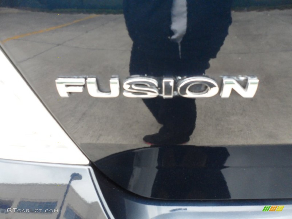 2008 Fusion SEL V6 - Dark Blue Ink Metallic / Medium Light Stone photo #20