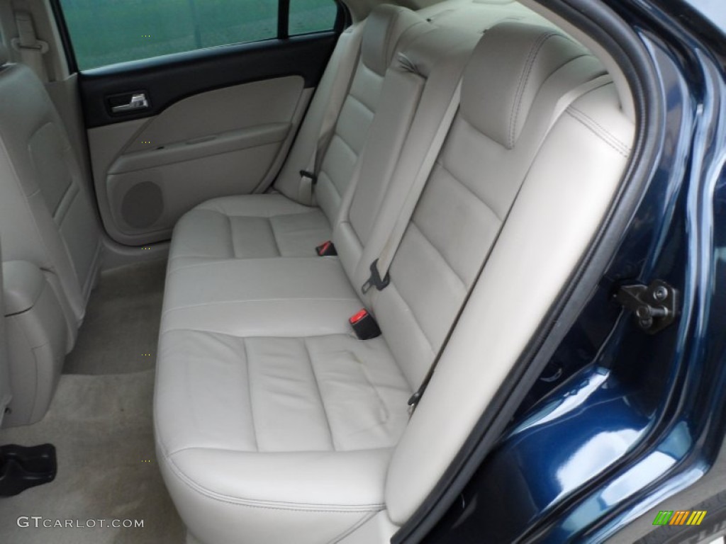 2008 Ford Fusion SEL V6 Rear Seat Photos