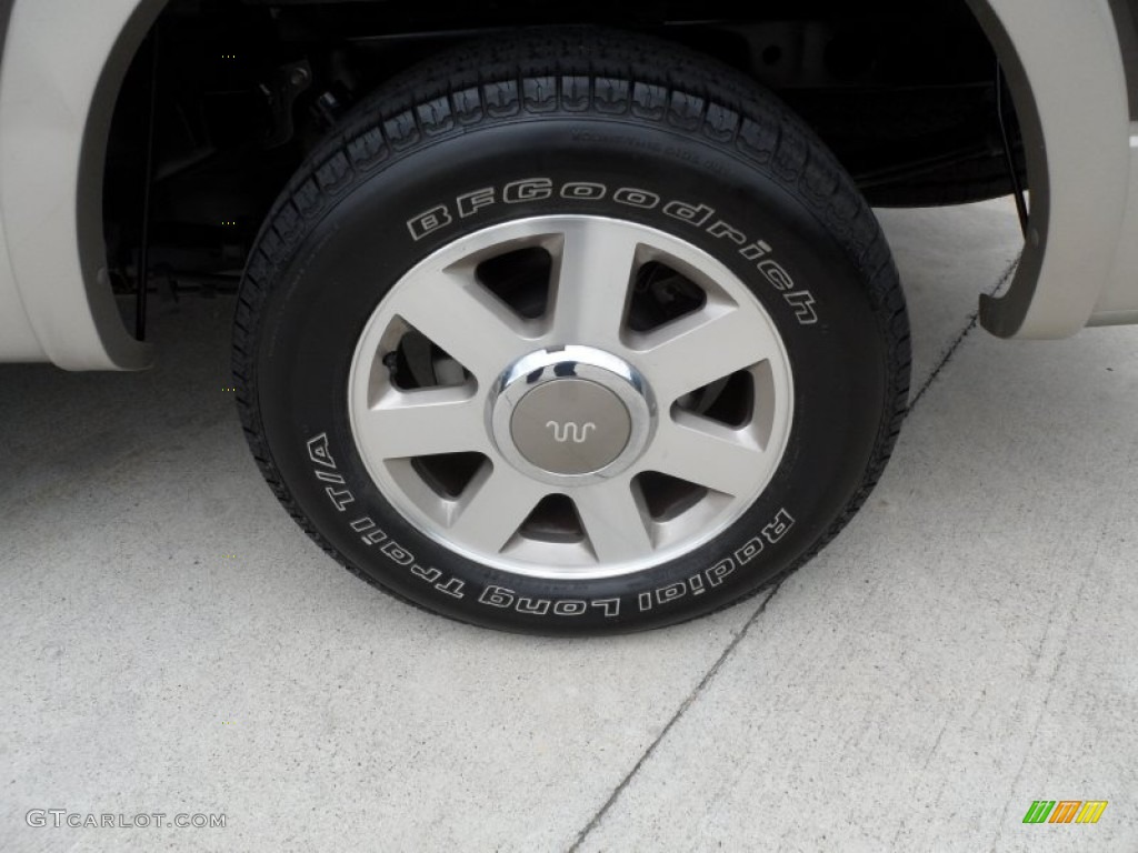 2008 F150 King Ranch SuperCrew - Stone Green Metallic / Tan/Castaño Leather photo #14