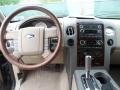 Tan/Castaño Leather 2008 Ford F150 King Ranch SuperCrew Dashboard