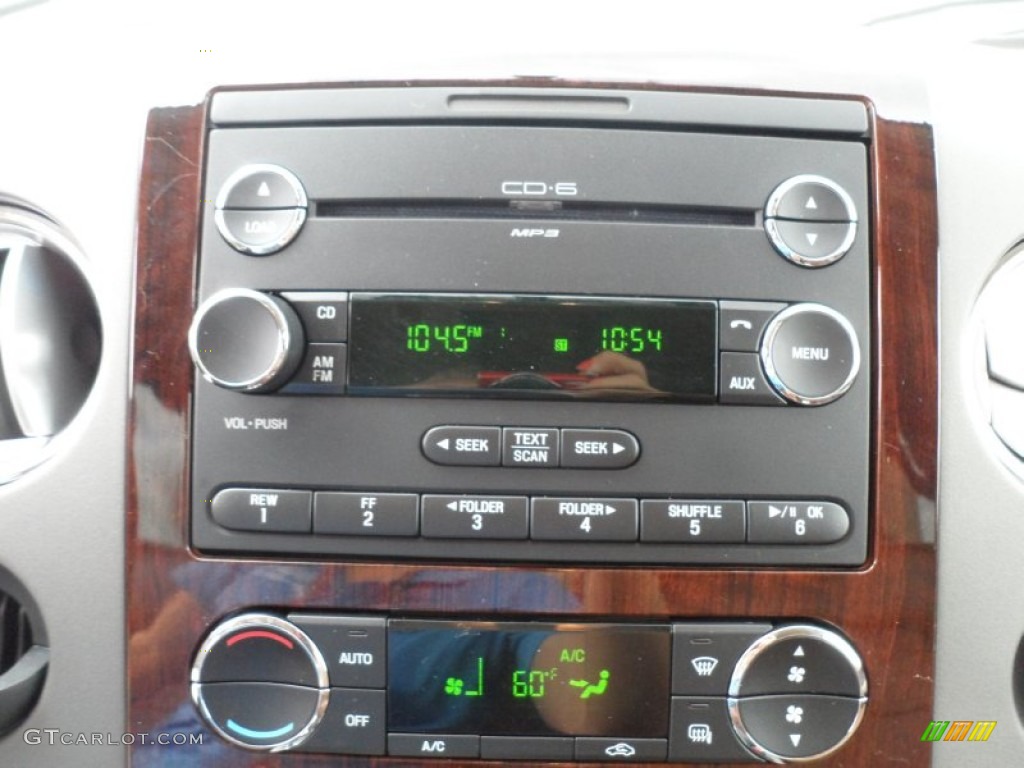 2008 Ford F150 King Ranch SuperCrew Audio System Photos