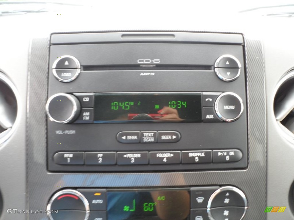 2008 Ford F150 FX4 SuperCrew 4x4 Audio System Photos