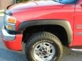 2004 Fire Red GMC Sierra 2500HD SLT Crew Cab 4x4  photo #17