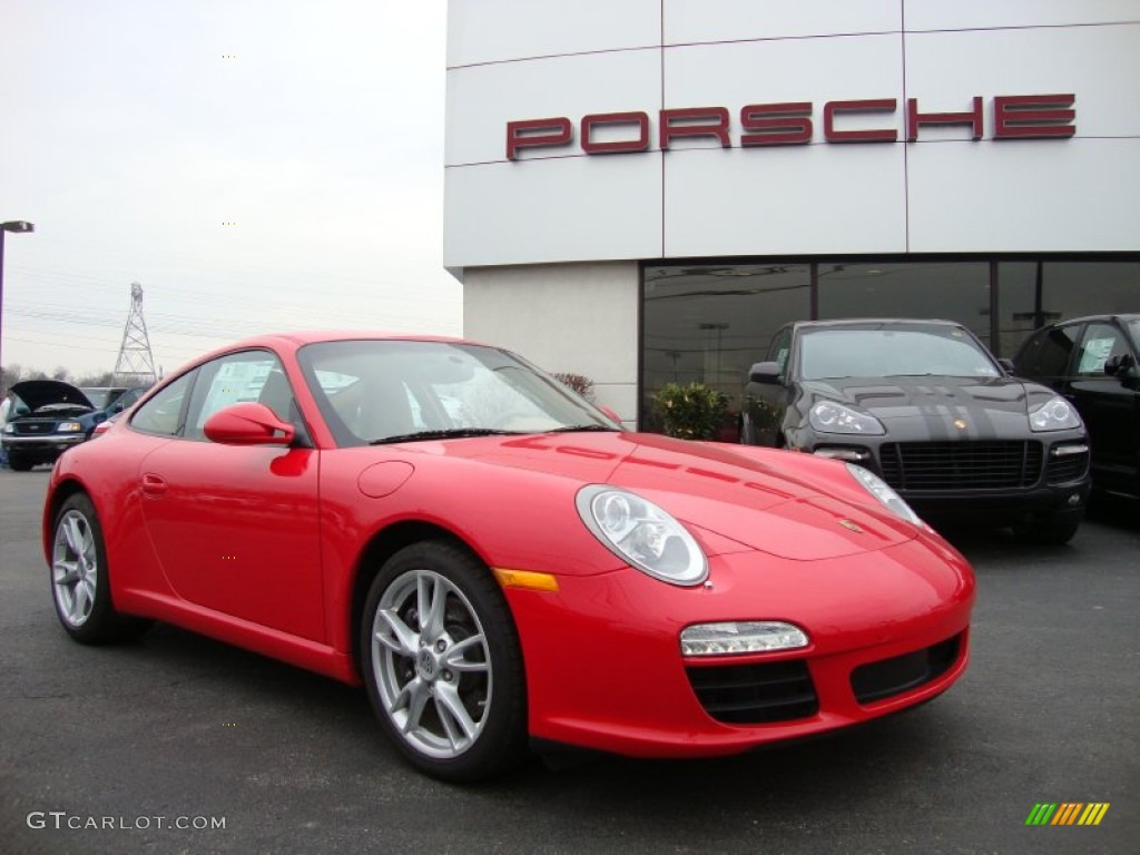 Guards Red 2009 Porsche 911 Carrera Coupe Exterior Photo #62570612