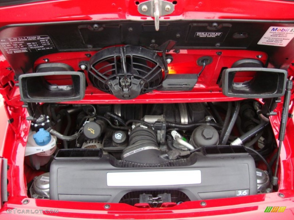 2009 Porsche 911 Carrera Coupe 3.6 Liter DOHC 24V VarioCam DFI Flat 6 Cylinder Engine Photo #62570746