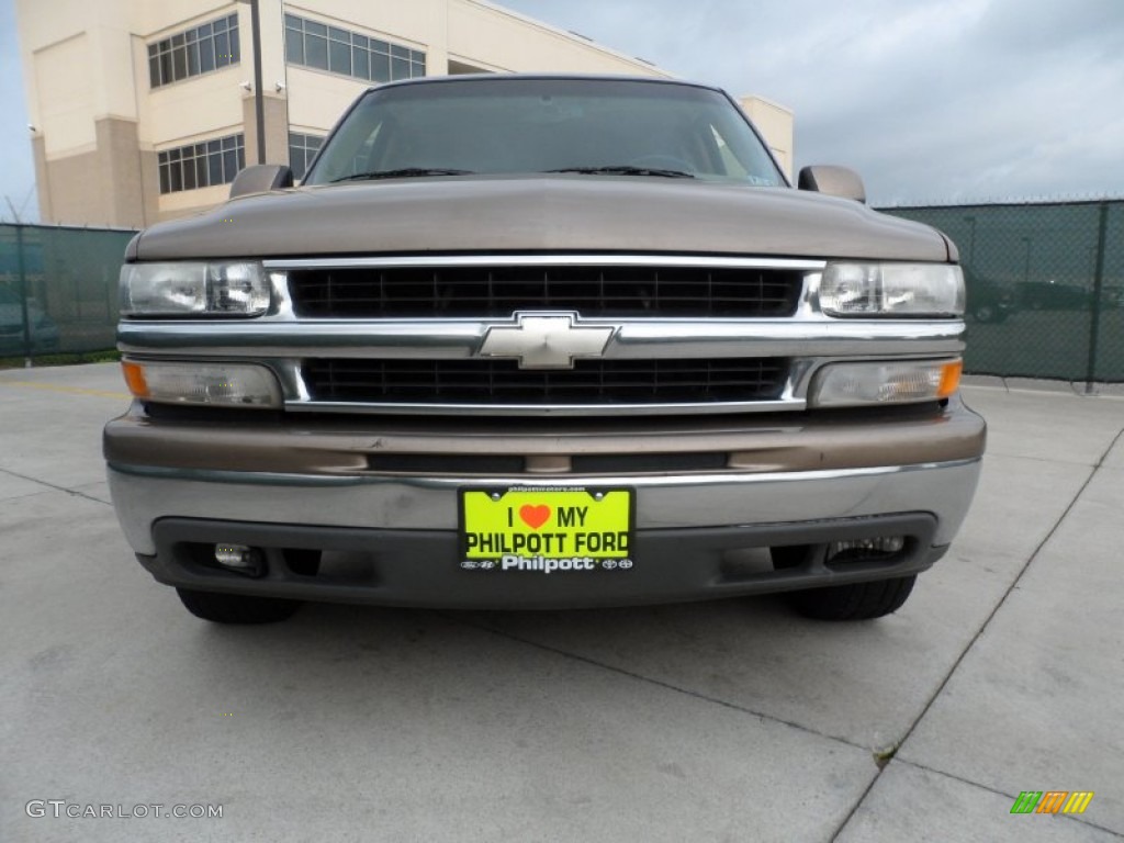 2003 Suburban 1500 LT - Sandalwood Metallic / Tan/Neutral photo #9