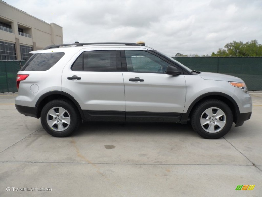 Ingot Silver Metallic 2013 Ford Explorer FWD Exterior Photo #62572381