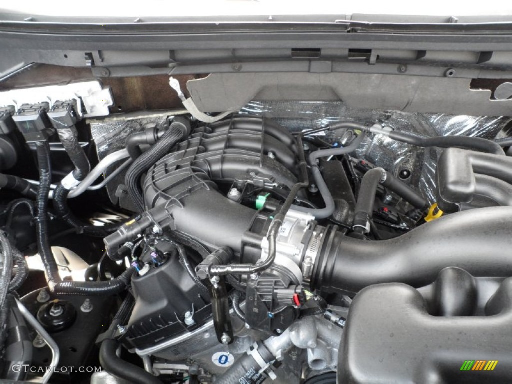 2012 Ford F150 XLT SuperCrew 3.7 Liter Flex-Fuel DOHC 24-Valve Ti-VCT V6 Engine Photo #62573215