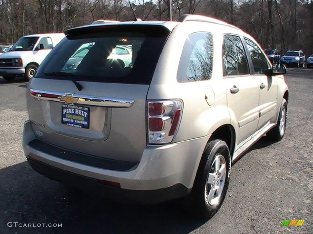 2009 Equinox LS - Gold Mist Metallic / Light Cashmere photo #4