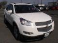 2012 White Diamond Tricoat Chevrolet Traverse LTZ AWD  photo #3