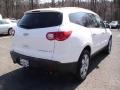 2012 White Diamond Tricoat Chevrolet Traverse LTZ AWD  photo #4