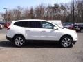 2012 White Diamond Tricoat Chevrolet Traverse LTZ AWD  photo #7