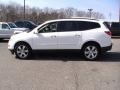 2012 White Diamond Tricoat Chevrolet Traverse LTZ AWD  photo #9